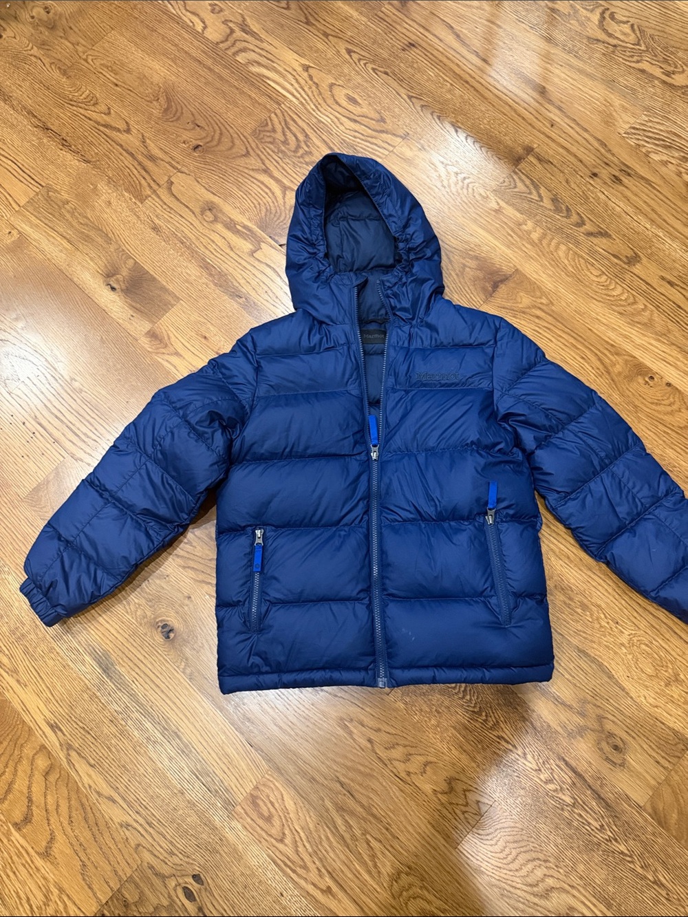 Marmot hooded Puffy Coat